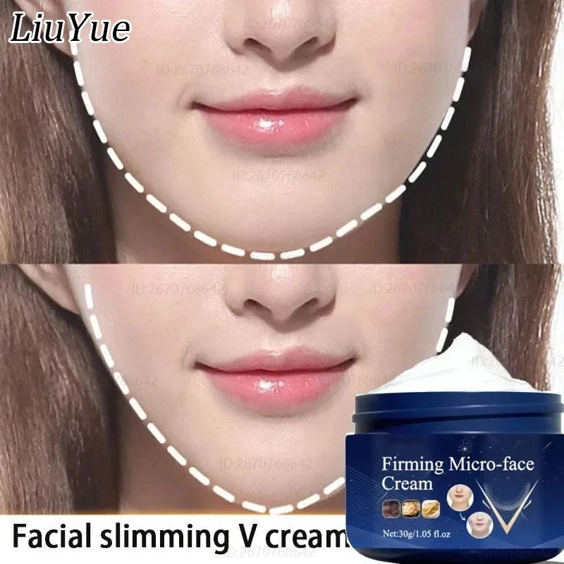 Women Firming V-Shape Facial Cream Face-lift Muscle Removal Masseter