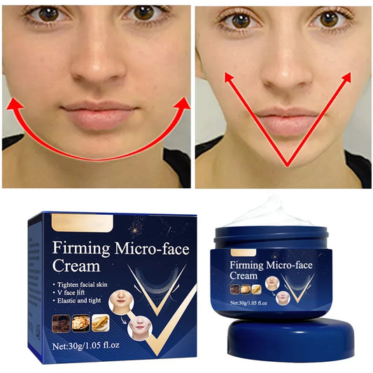 Women Firming V-Shape Facial Cream Face-lift Muscle Removal Masseter