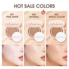 O.TWO.O Air Cushion BB Cream 3 Colors Fuller Coverage Waterproof